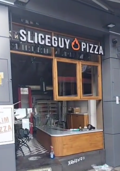 Keskin Cam Sliceguy Pizza Projemiz